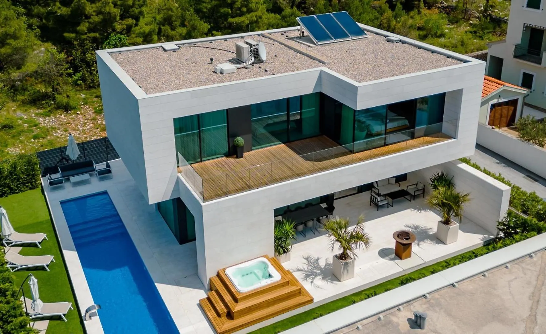 סטאריגרד-פקלניצה Exclusive Villa Calma I - Heated Pool&Spa Sea View
